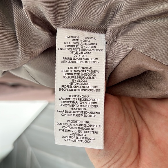 JOIE leather jacket! - Picture 6 of 6